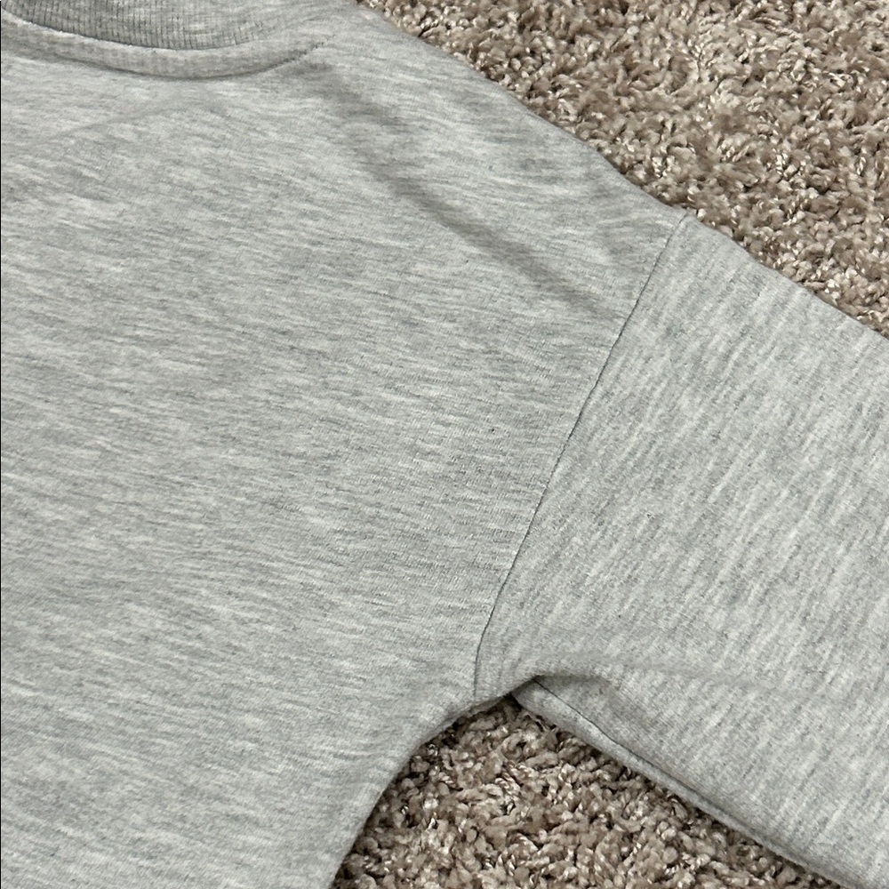 Isaac Mizrahi Gray and Pink Love Kids Sweatshirt - Picture 14 of 16